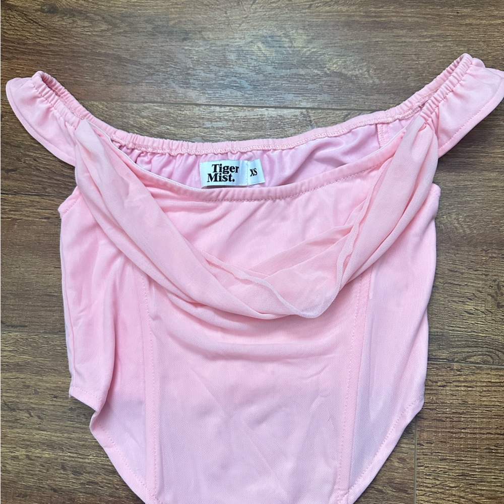 Pink tiger mist corset top SOLD OUT ON WEBSITE bought in 2021